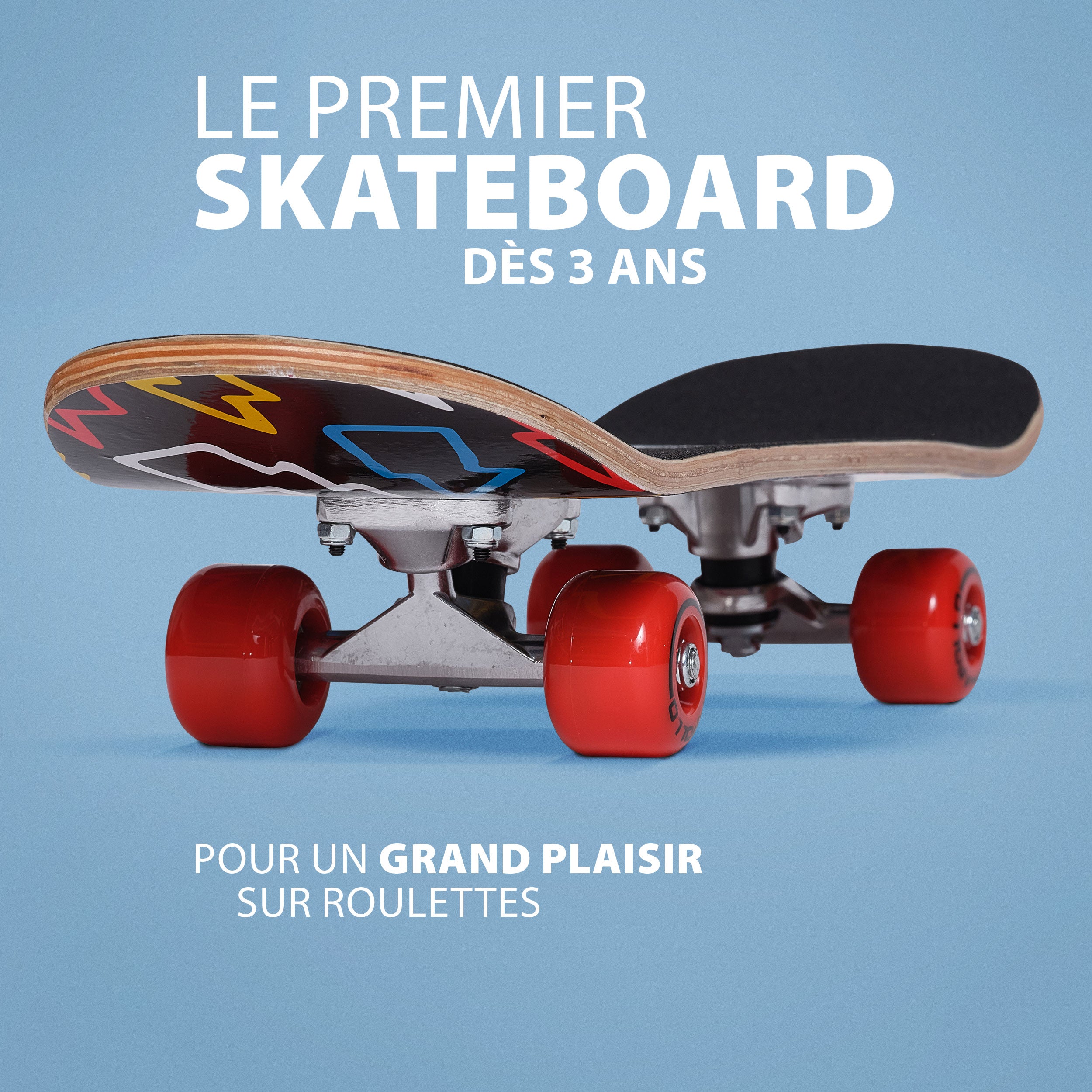 Apollo - Skateboard pour Enfants - Flash - 61 cm - Flash