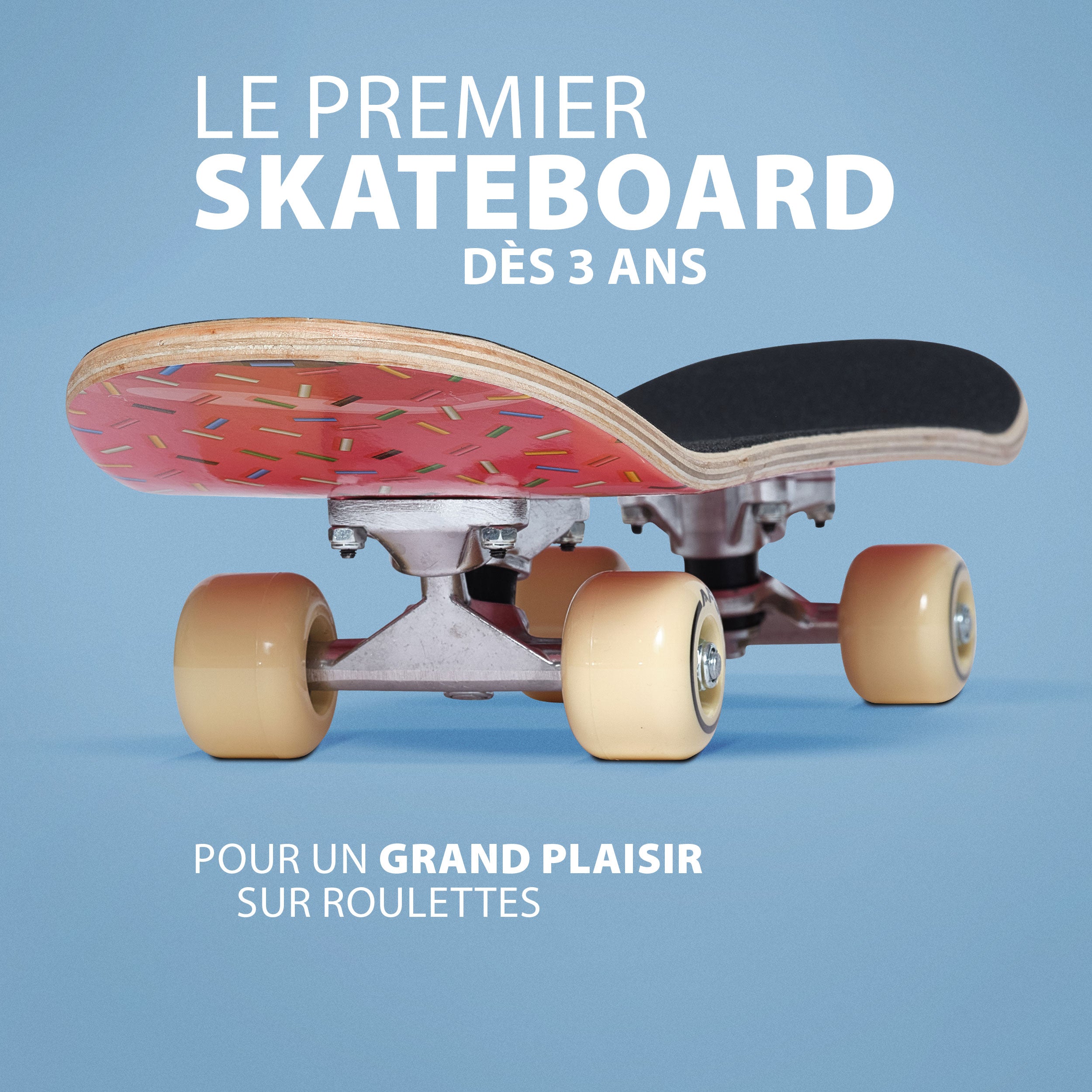 Apollo - Skateboard pour Enfants - Donut - 61 cm - Donut