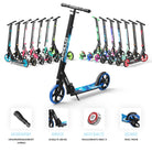 Apollo - Trottinette avec roues XXL Phantom pour adultes et enfants - 200mm - Stars