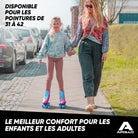 Apollo - Classic patins à roulettes fille et garçon - adolescents et adultes - Funky - L (39-42)