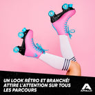 Apollo - Classic patins à roulettes fille et garçon - adolescents et adultes - Funky - L (39-42)