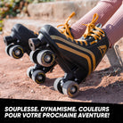 Apollo - Classic patins à roulettes fille et garçon - adolescents et adultes - Luna Nova - L (39-42)