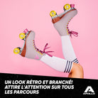 Apollo - Classic patins à roulettes fille et garçon - adolescents et adultes - Nightfever - L (39-42)