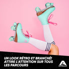 Apollo - Classic patins à roulettes fille et garçon - adolescents et adultes - Lagoon - L (39-42)