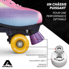 Apollo - Classic patins à roulettes fille et garçon - adolescents et adultes - Dancing Queen - L (39-42)