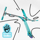 Apollo - Trottinette Skyracer - trottinette urbaine à suspension avec roues LED 145 mm - Menthe