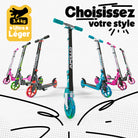 Apollo - Trottinette Skyracer - trottinette urbaine à suspension avec roues LED 145 mm - Menthe