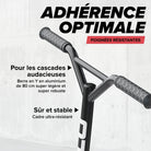 Apollo - Trottinette Freestyle Genius Pro - Trottinette robuste avec roulement à billes ABEC 9 - Red Ink