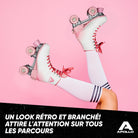 Apollo - Classic patins à roulettes fille et garçon - adolescents et adultes - Blossom - L (39-42)