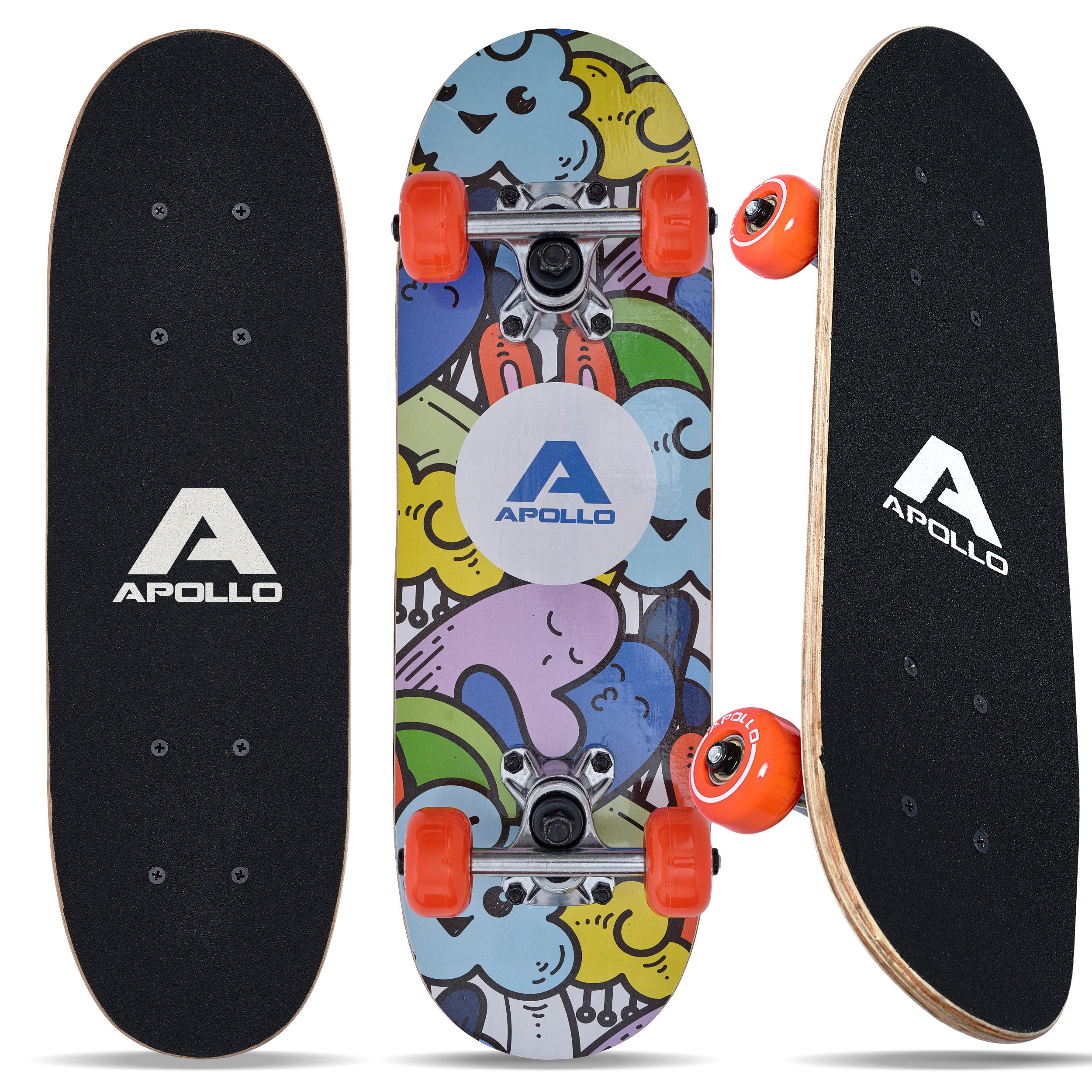 Apollo - Skateboard pour Enfants - Fluffy - 51 cm -