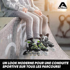 Apollo - Super Blades X Pro - Rollers avec roues à LED illuminées - Vert - M (35-38)