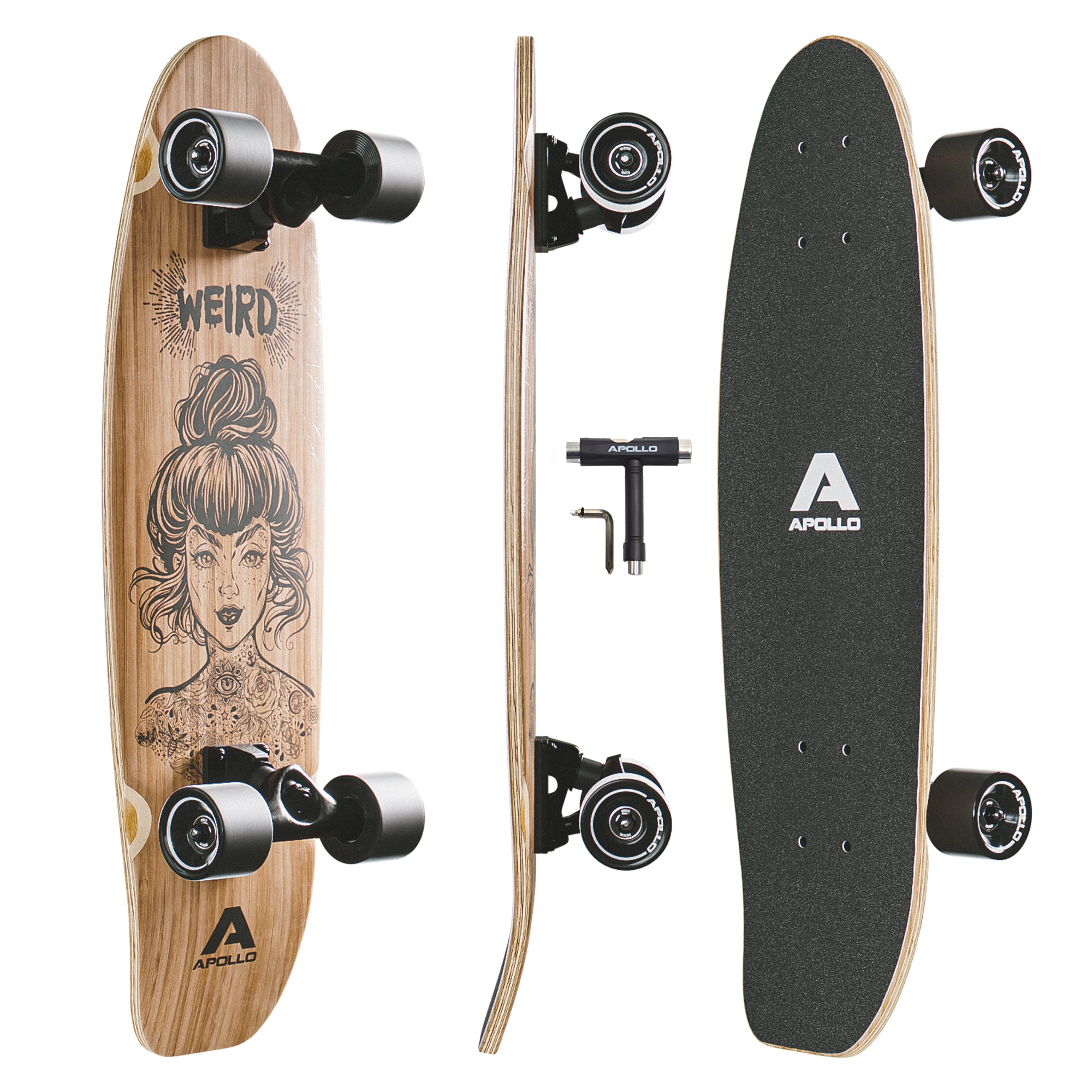 Apollo - Mini Longboard - Weird - 27 -