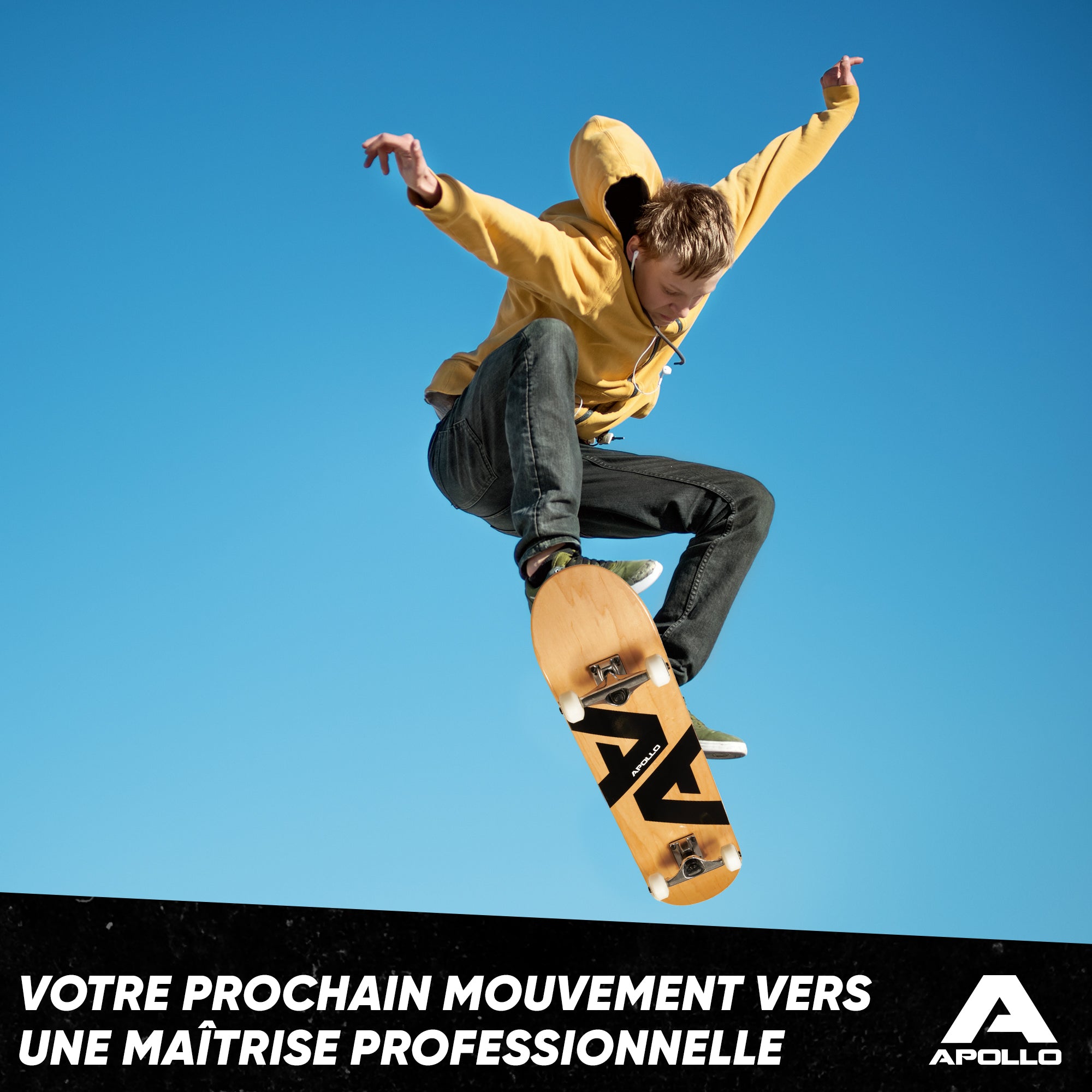 Apollo - Skateboard professionnel enfants et adultes - A&A - A&A