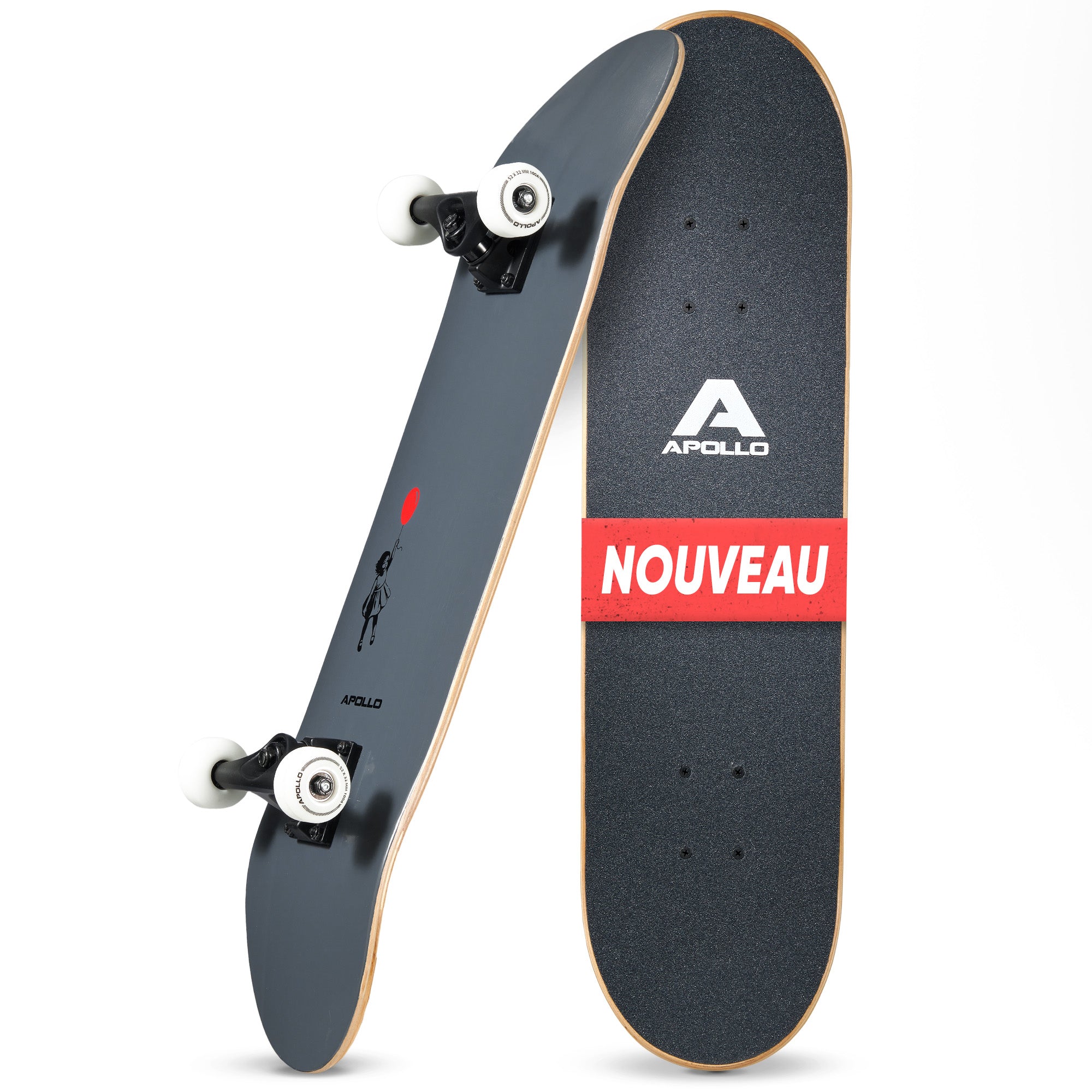 Apollo - Skateboard professionnel enfants et adultes - Balloon - Balloon