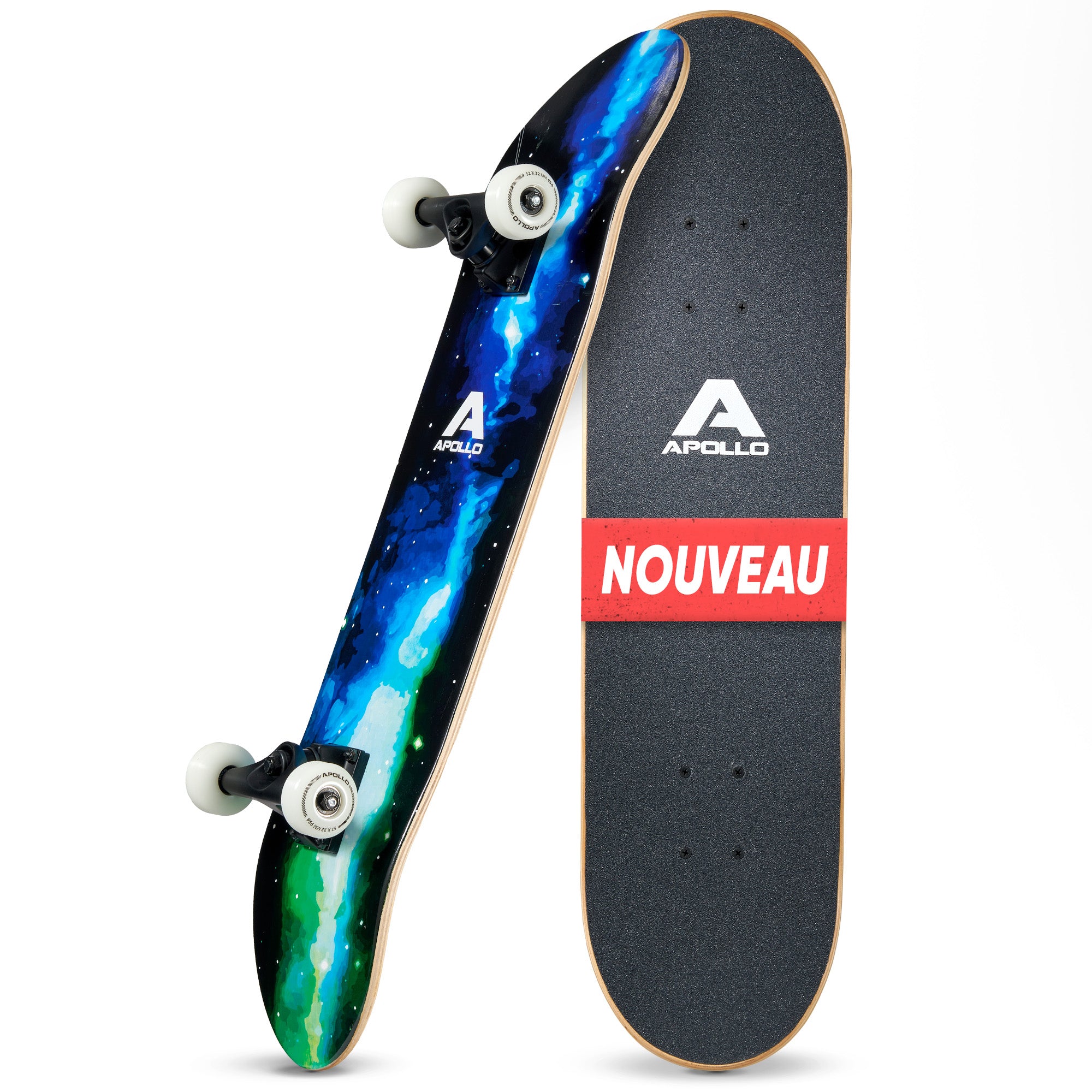 Apollo - Skateboard professionnel enfants et adultes - Galaxy - Galaxy