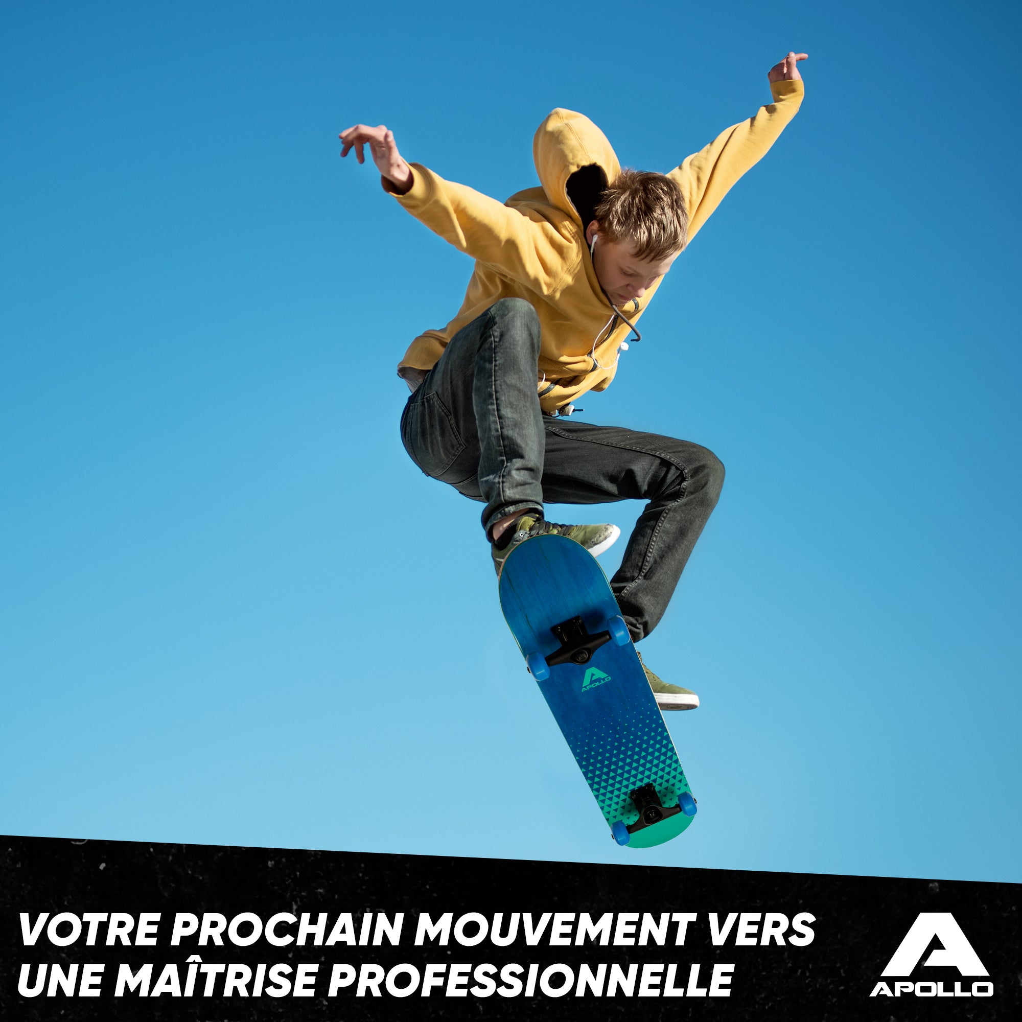 Apollo - Skateboard professionnel enfants et adultes - Fresh - Fresh