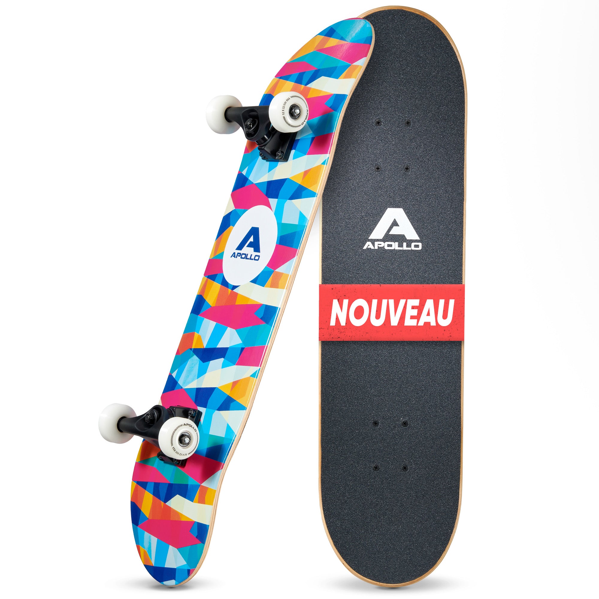 Apollo - Skateboard professionnel enfants et adultes - Mosaik - Mosaik