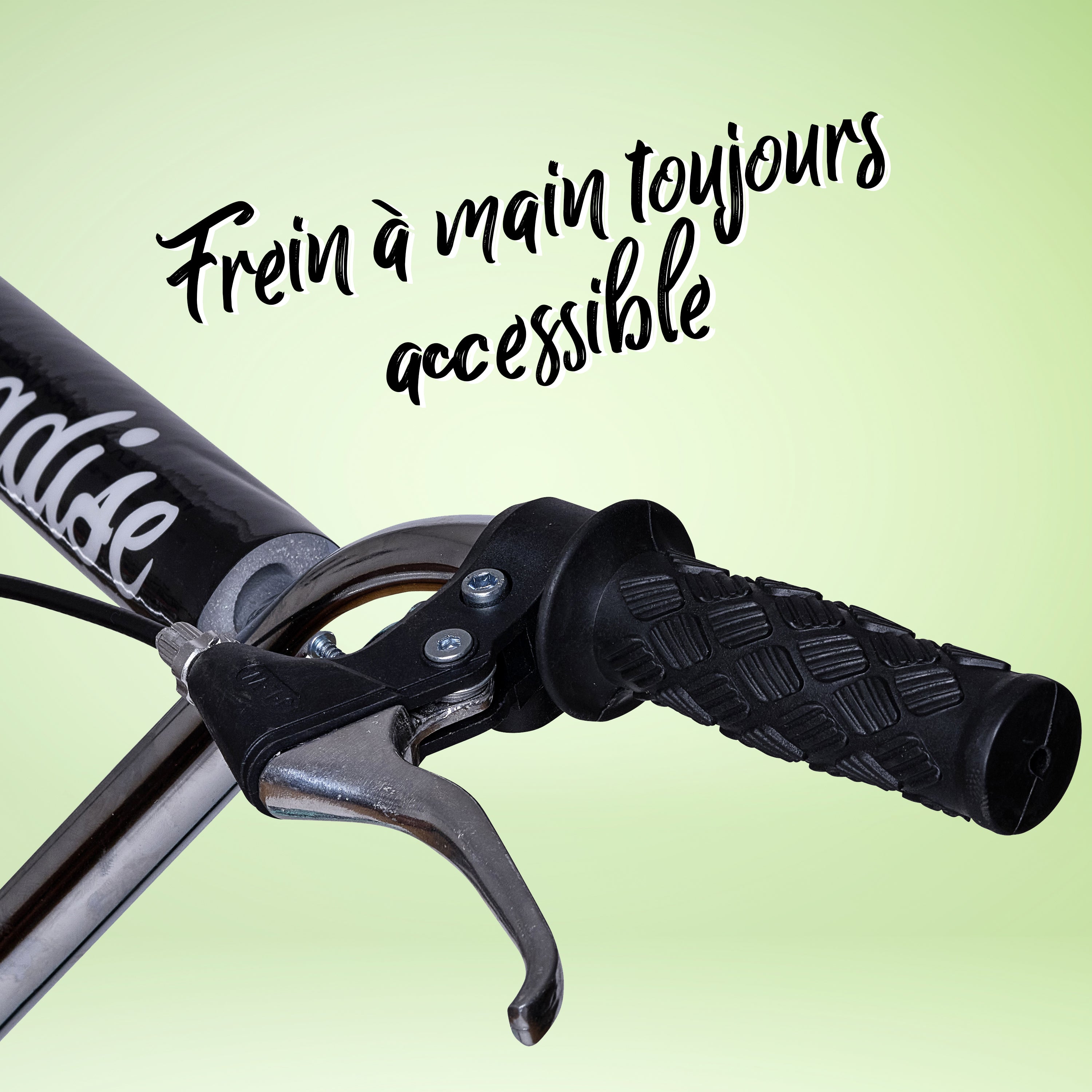 Apollo - Trottinette Enfants Retro Paradise - Pneus Gonflables 12,5 Pouces - Noir