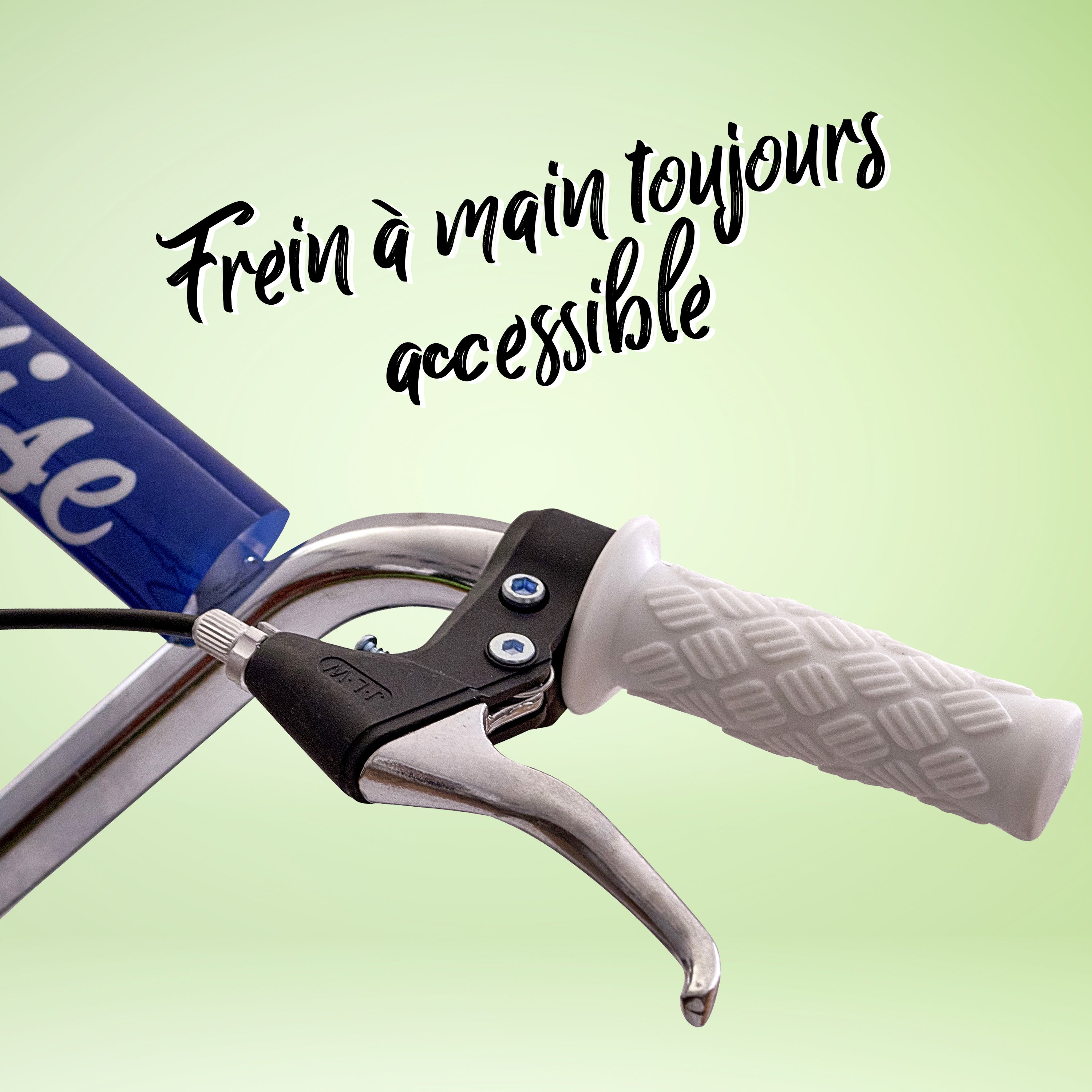 Apollo - Trottinette Enfants Retro Paradise - Pneus Gonflables 12,5 Pouces - Bleu