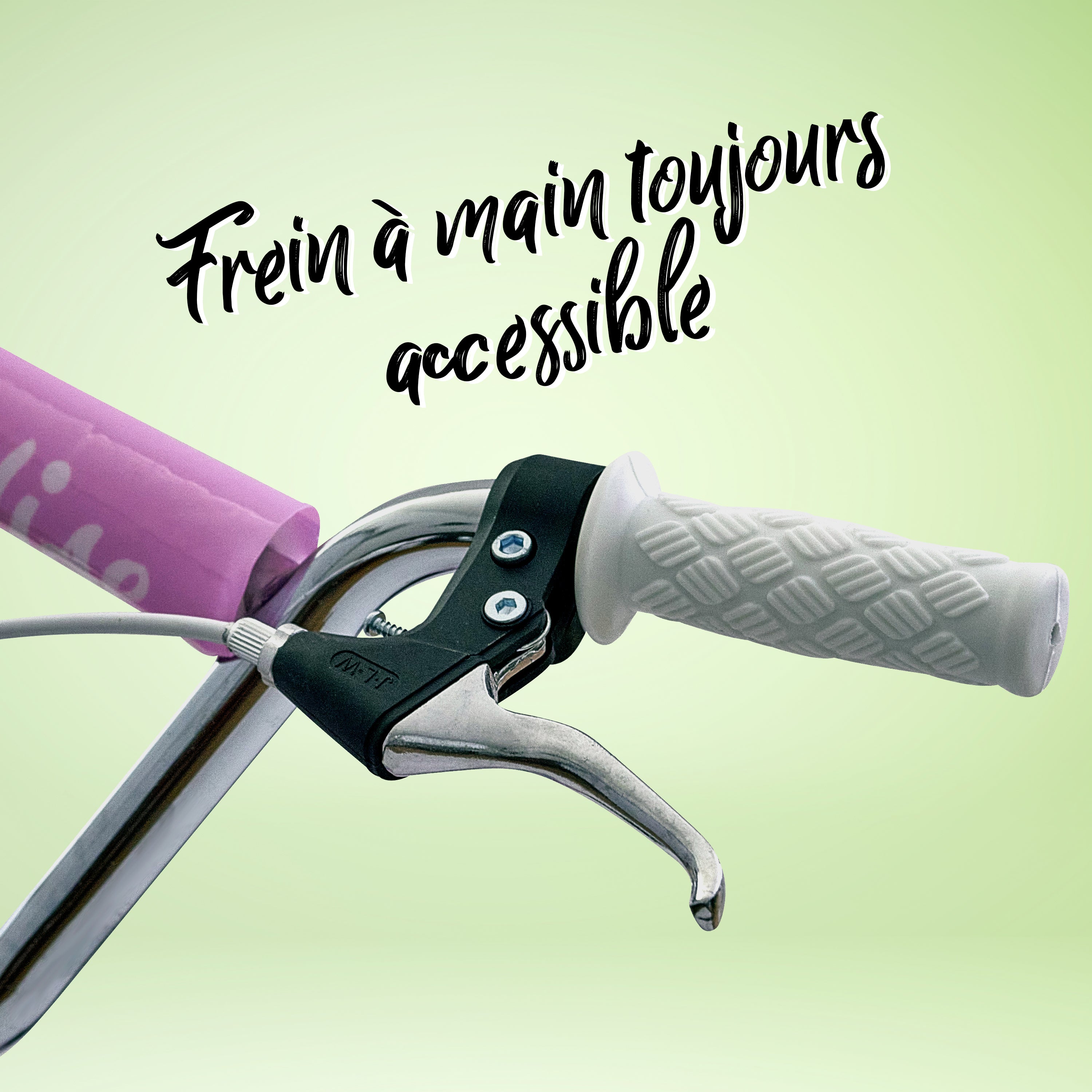 Apollo - Trottinette Enfants Retro Paradise - Pneus Gonflables 12,5 Pouces - Rose