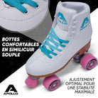 Apollo - Classic patins à roulettes fille et garçon - adolescents et adultes - Venus - L (39-42)