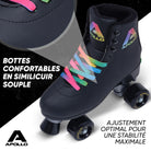 Apollo - Classic patins à roulettes fille et garçon - adolescents et adultes - Rodeo Drive - L (39-42)