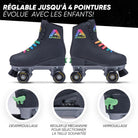 Apollo - Classic patins à roulettes fille et garçon - adolescents et adultes - Rodeo Drive - L (39-42)