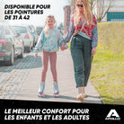 Apollo - Classic patins à roulettes fille et garçon - adolescents et adultes - Nightfever blue - L (39-42)