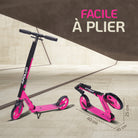 Apollo - Apollo Artemis City - Trottinette réglable en hauteur pour enfants - Rose