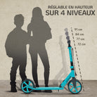 Apollo - Apollo Artemis City - Trottinette réglable en hauteur pour enfants - Menthe