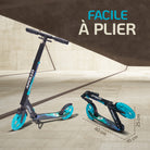Apollo - Apollo Artemis City - Trottinette réglable en hauteur pour enfants - Galaxy