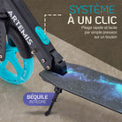 Apollo - Apollo Artemis City - Trottinette réglable en hauteur pour enfants - Galaxy