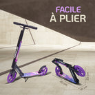 Apollo - Apollo Artemis City - Trottinette réglable en hauteur pour enfants - Starlight