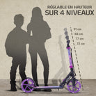 Apollo - Apollo Artemis City - Trottinette réglable en hauteur pour enfants - Starlight