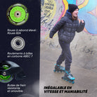 Apollo - Champion rollers adultes/enfants à pointure réglable - Vert - L (39-42)