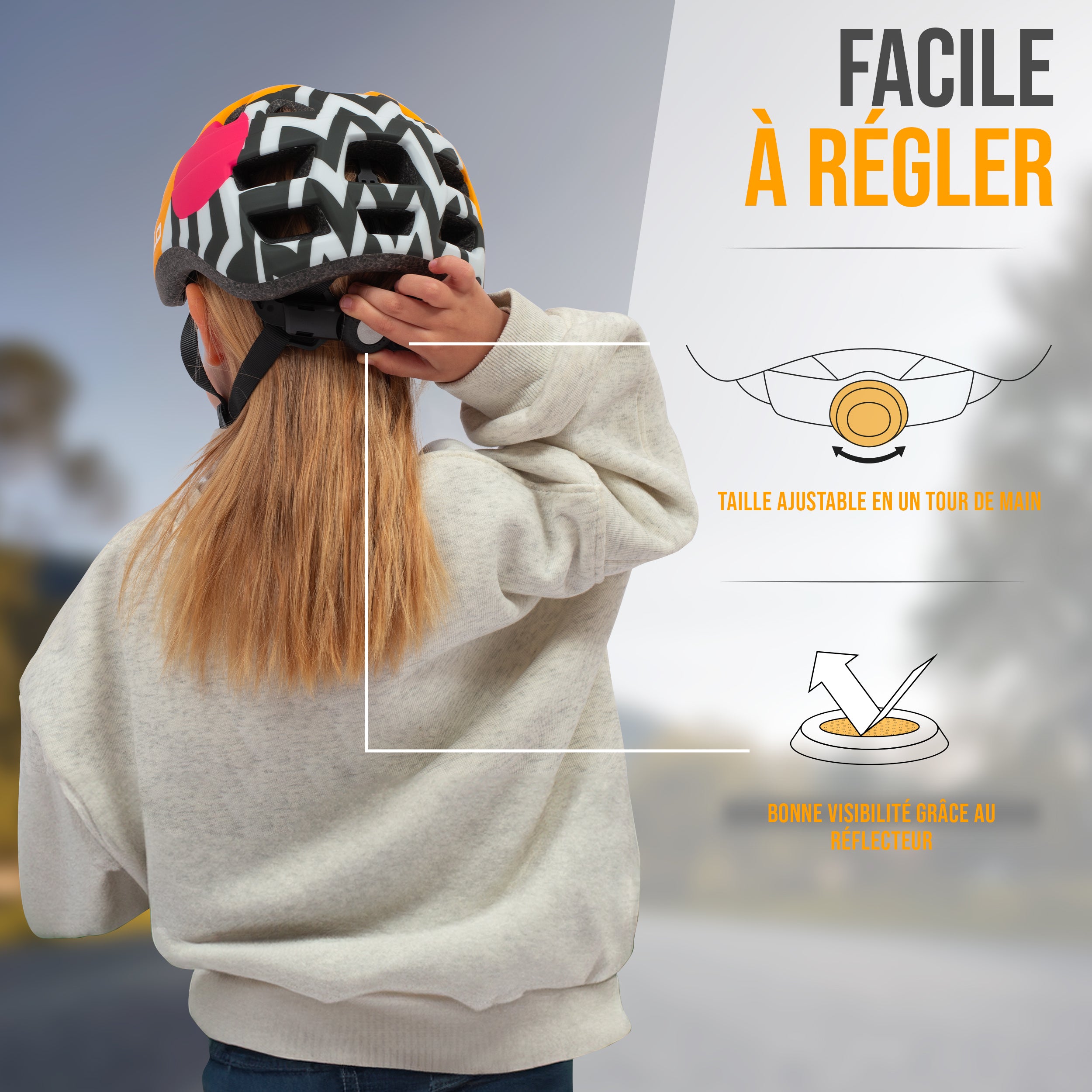 Apollo - APOLLO Casque Multisport pour Enfants et Adolescents - 90s Revival