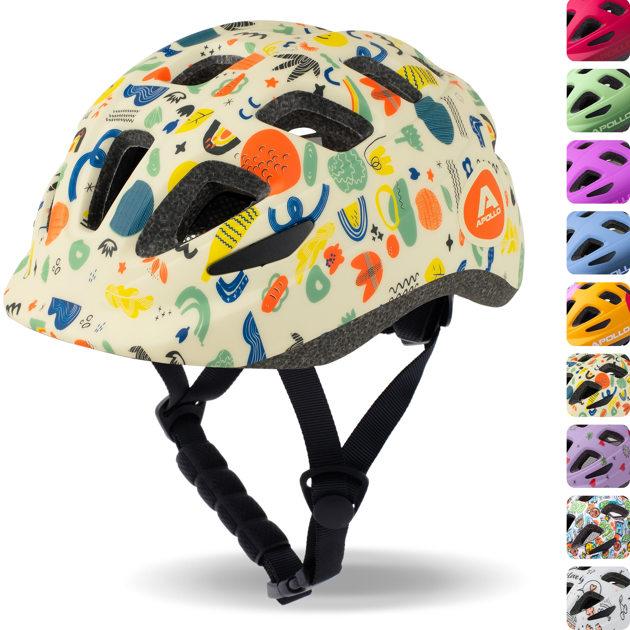 Apollo - APOLLO Casque Multisport pour Enfants et Adolescents - Papercraft