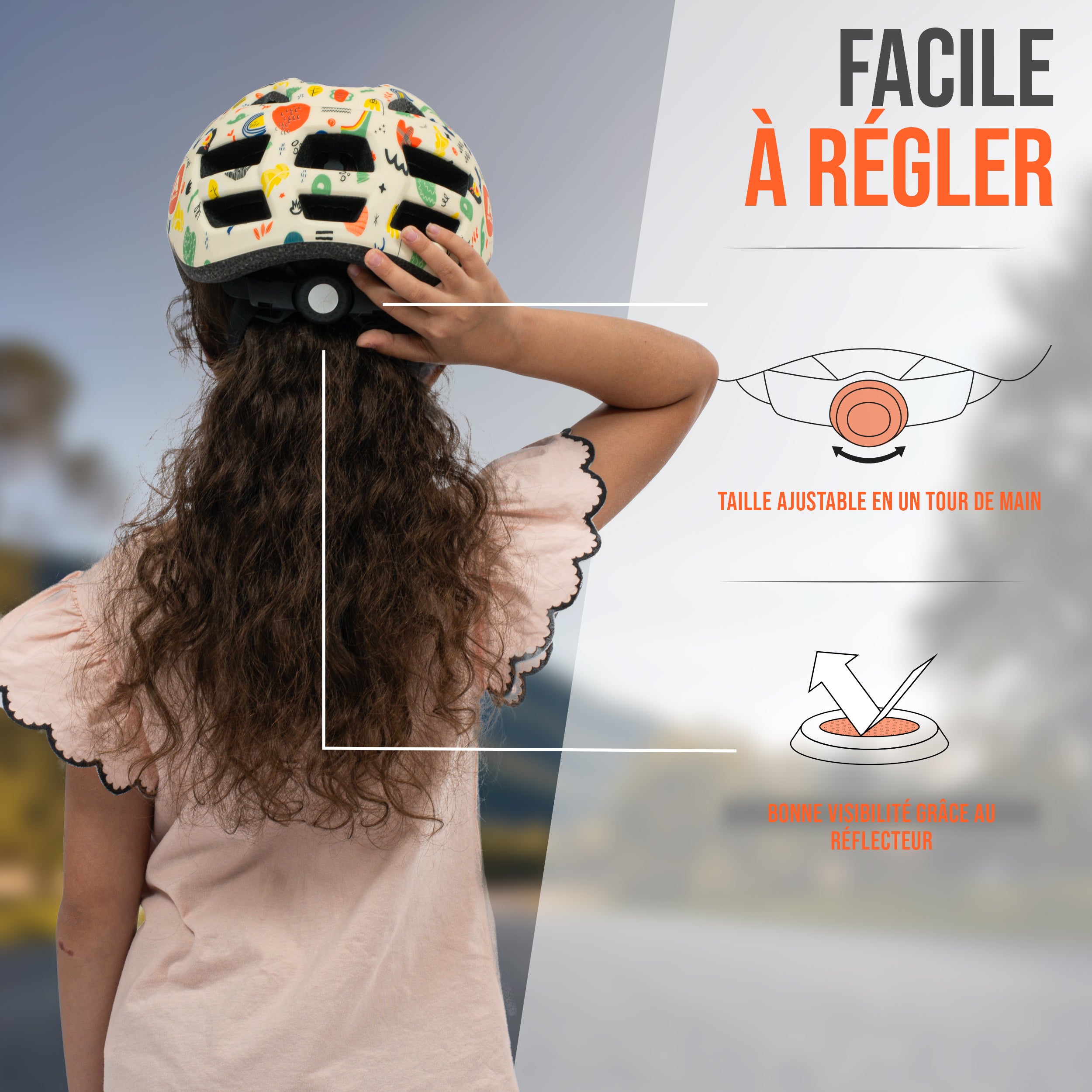 Apollo - APOLLO Casque Multisport pour Enfants et Adolescents - Papercraft