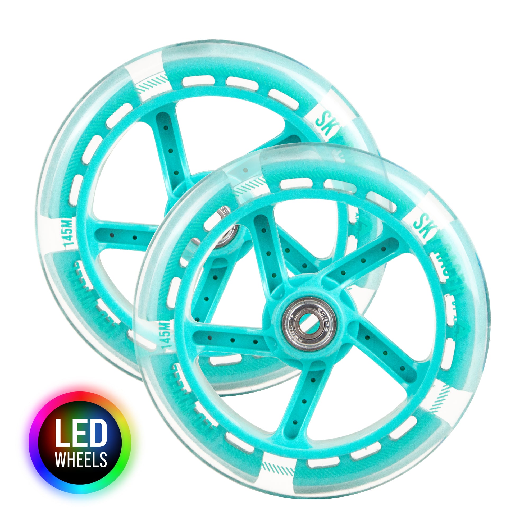 Apollo - Ensemble de roues de rechange pour Skyracer - Ensemble de roues de 145 mm - par Apollo - Mint