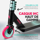 Apollo - Trottinette freestyle Apollo "Eagle" - Noir Menthe Rose