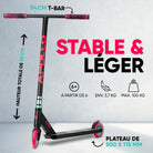 Apollo - Trottinette freestyle Apollo "Eagle" - Noir Menthe Rose