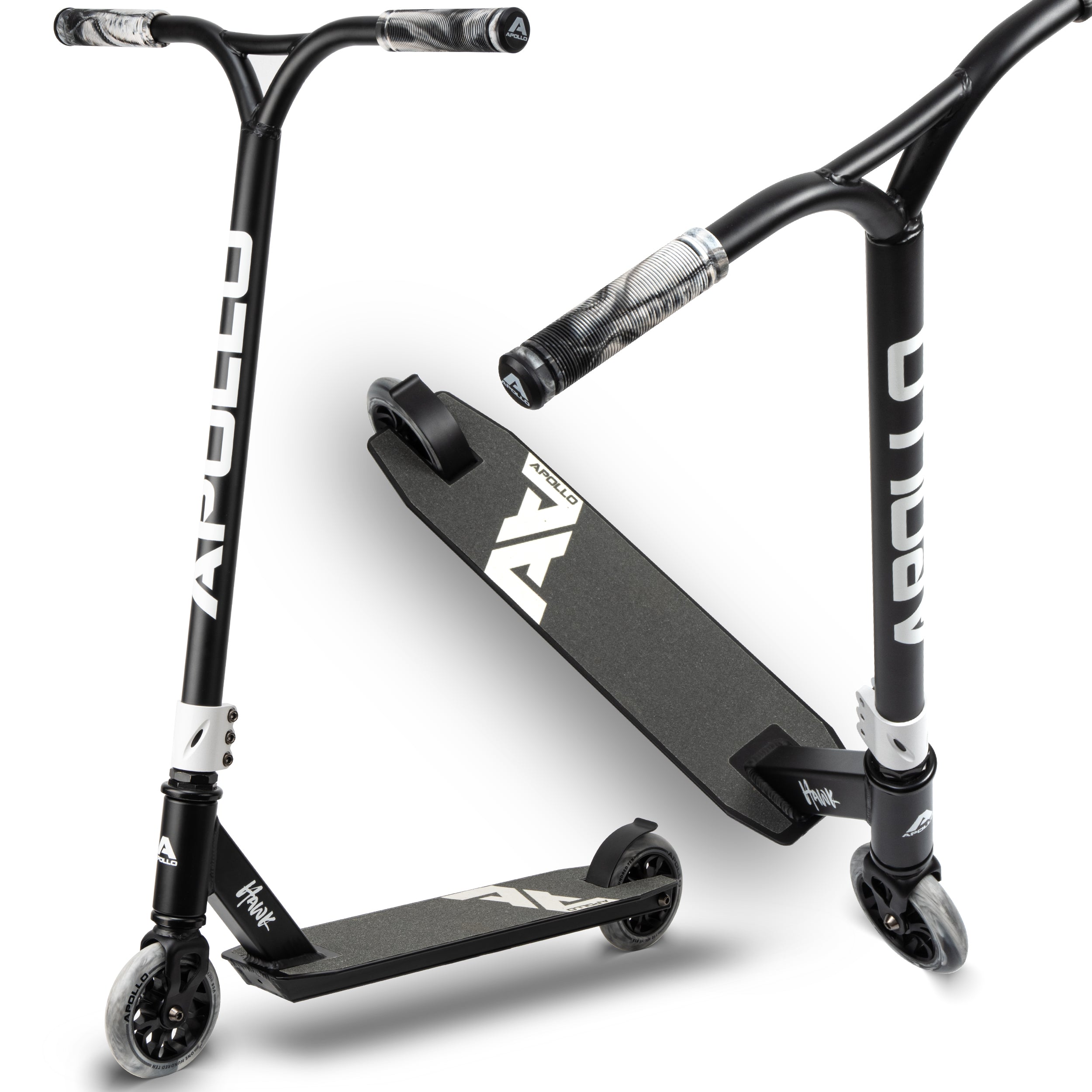 Apollo - Apollo Trottinette de Stunt "Hawk" - Black White