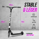 Apollo - Apollo Trottinette de Stunt "Hawk" - Black White
