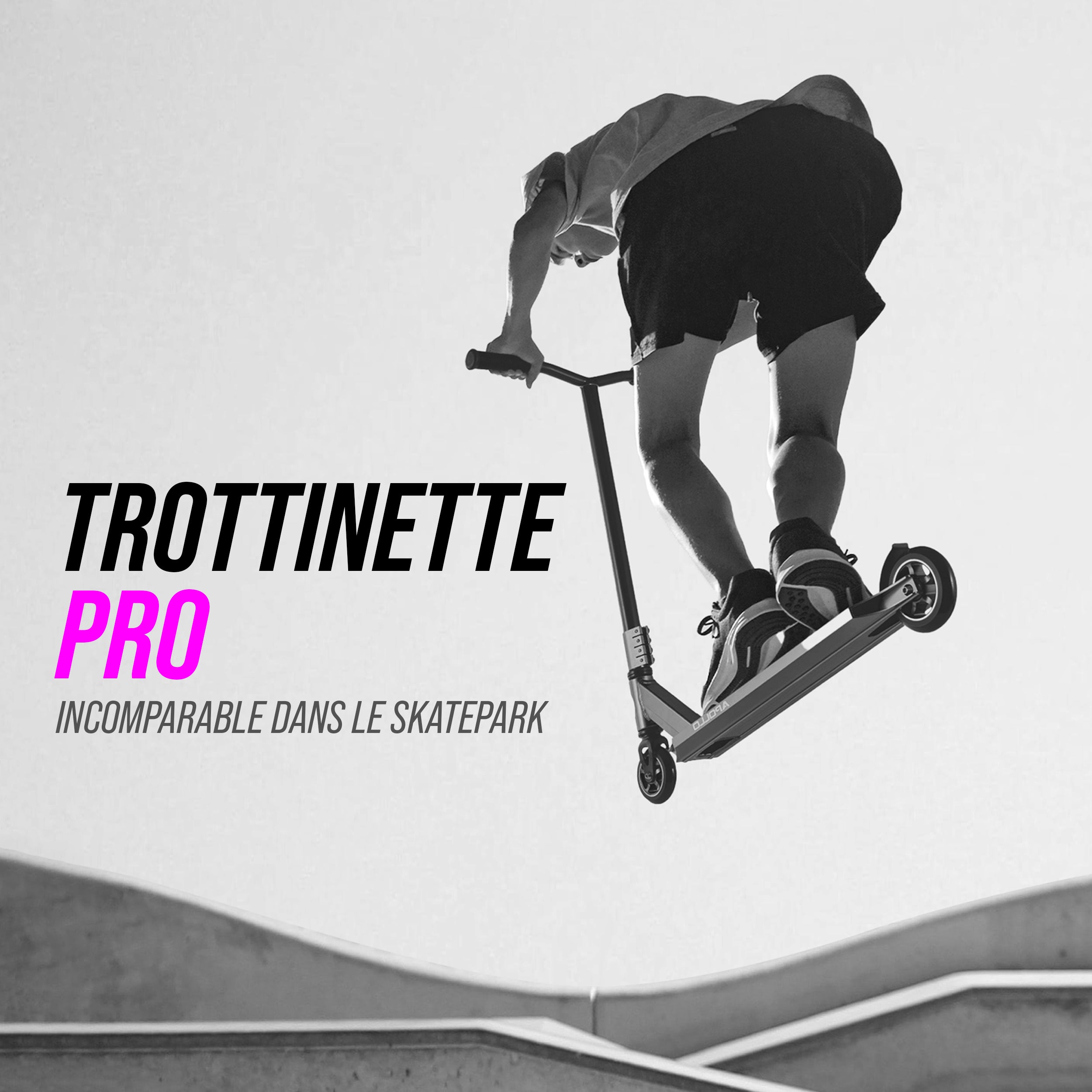 Apollo - Apollo Trottinette de Stunt "Hawk" - Black White