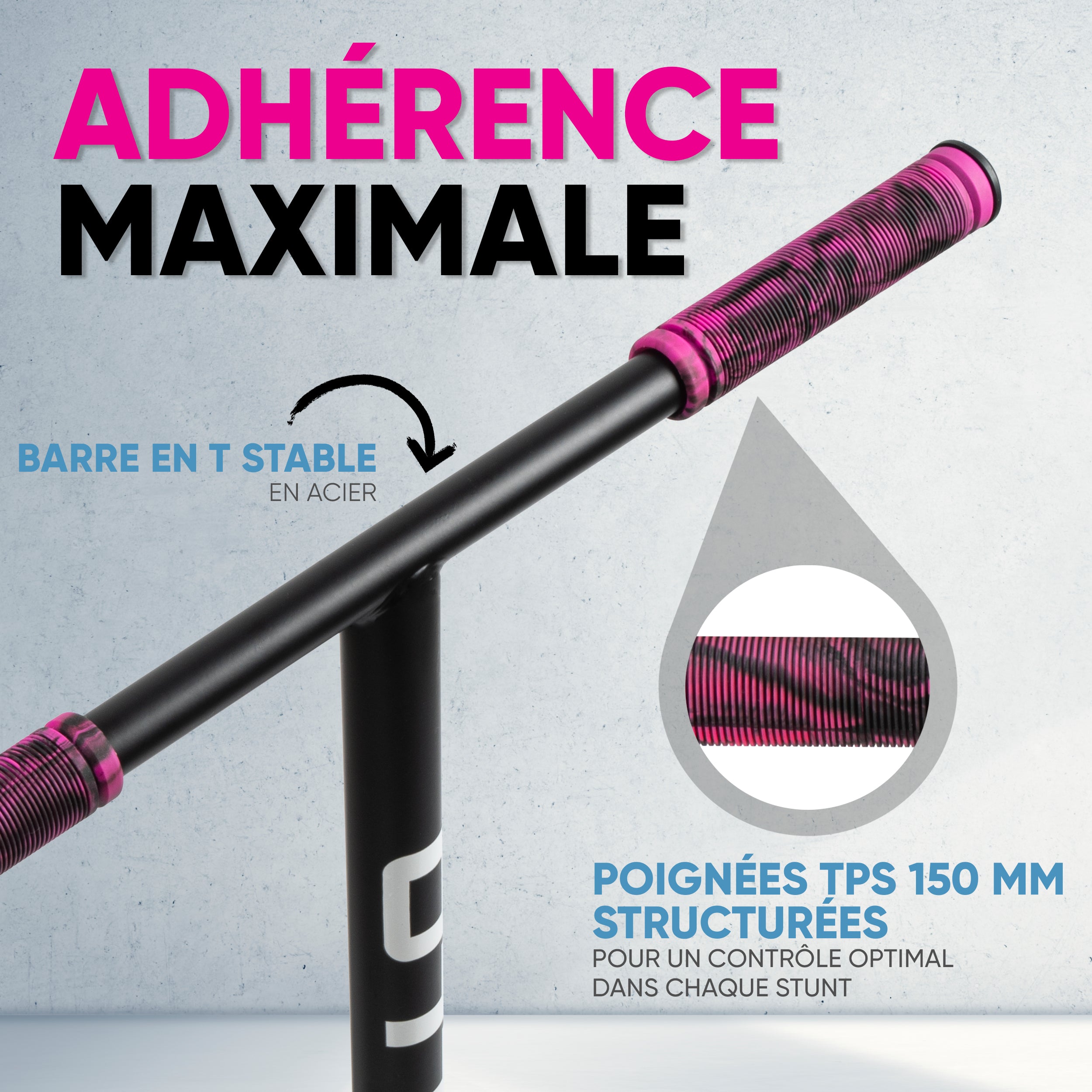 Apollo - Trottinette freestyle Apollo "Eagle" - Rose