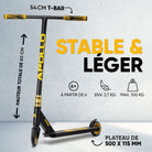 Apollo - Trottinette freestyle Apollo "Eagle" - Noir Or