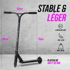 Apollo - Apollo Trottinette de Stunt "Hawk" - Black