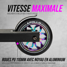 Apollo - Apollo Trottinette de Stunt "Hawk" - Black Rainbow