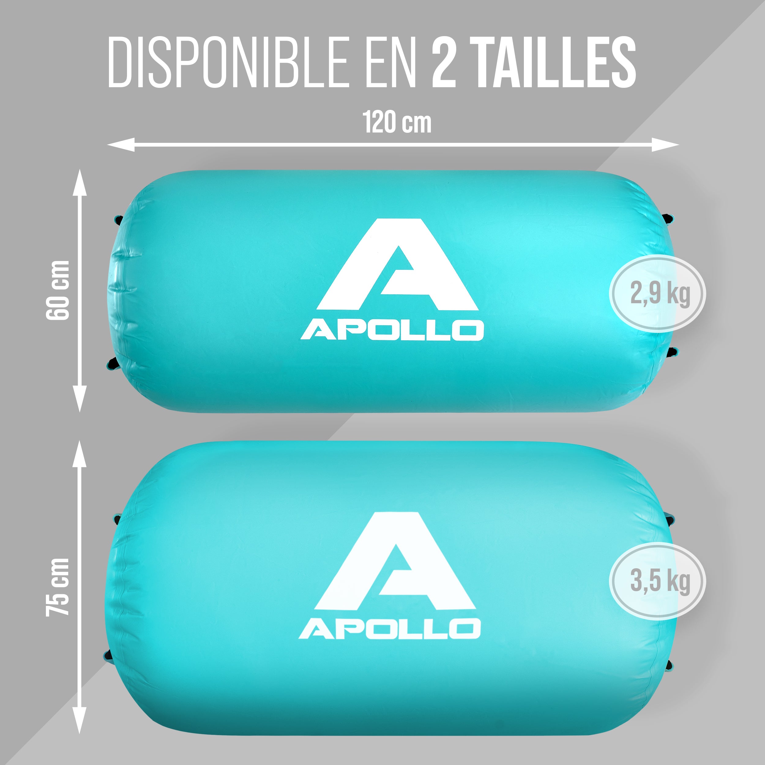 Apollo - Air Roll Pro - Rouleau de suivi de l'air - Menthe 120x60