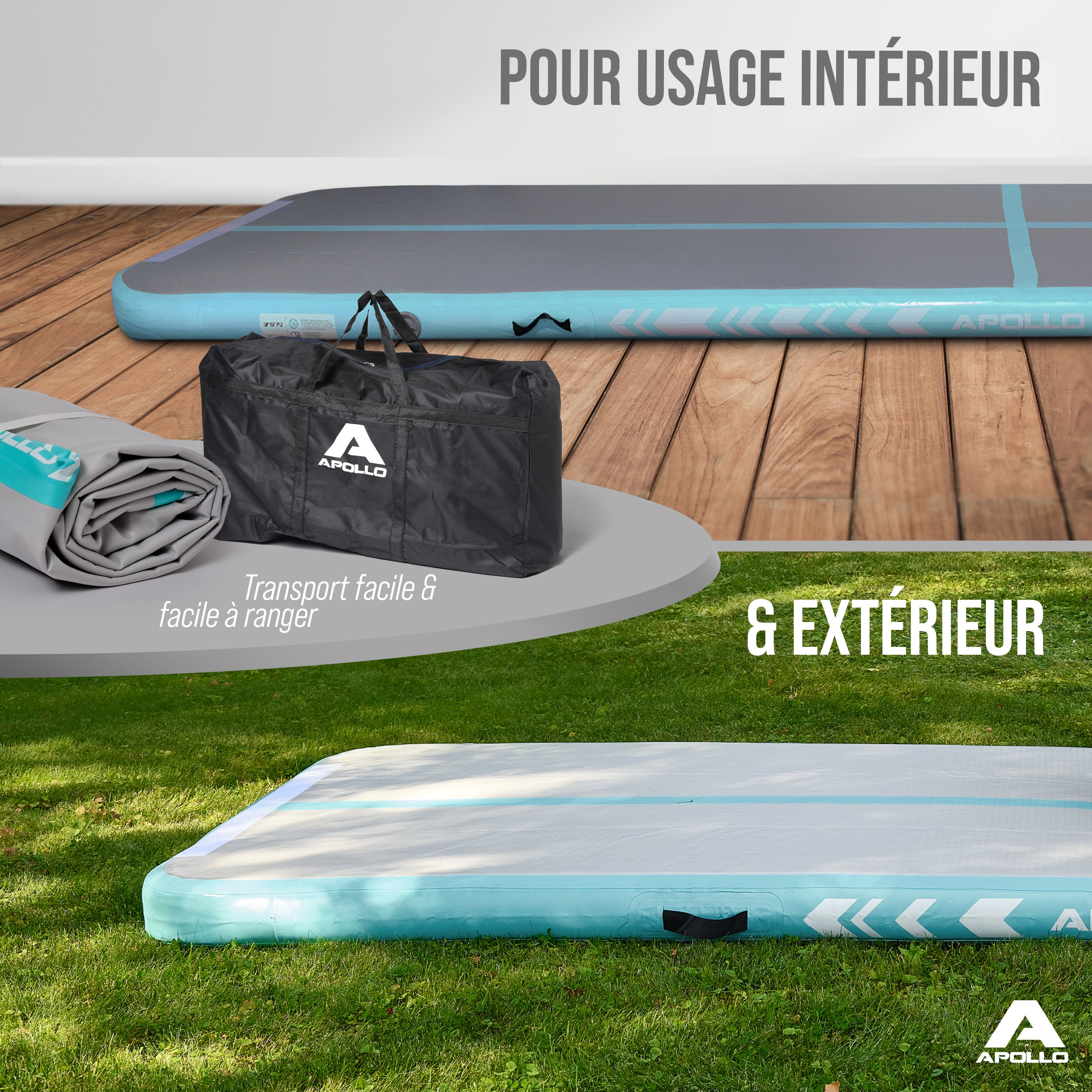 Apollo - Air Mat Pro - Tapis de suivi de l'air - Mint